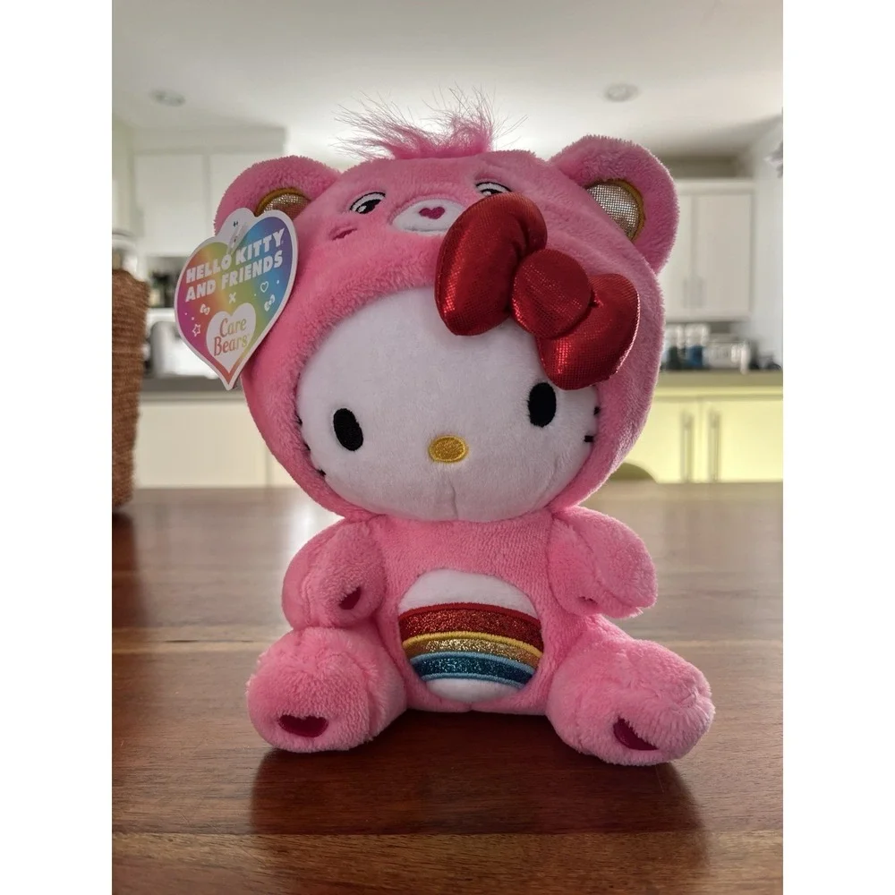 Care Bear Hello Kitty Dressed As Cheer Bear 8